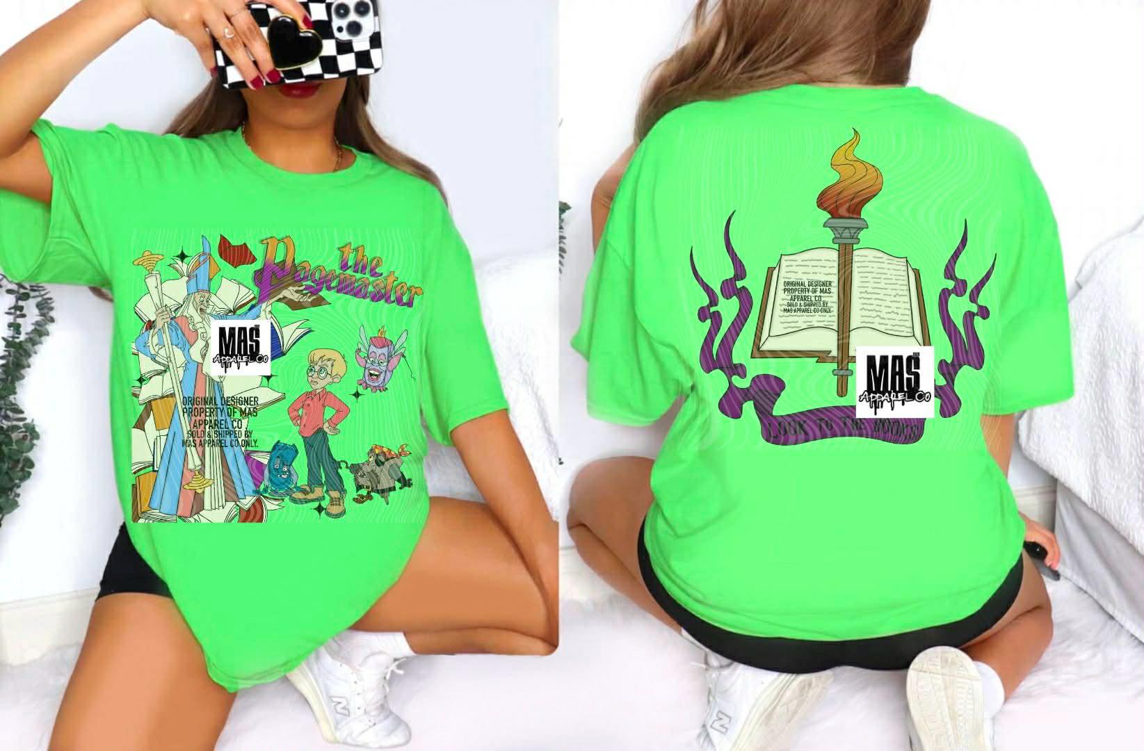 The Pagemaster Movie T-shirt: 90s Nostalgic Tee - Etsy