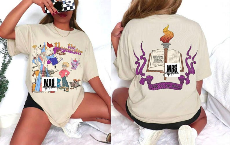 The Pagemaster Movie T-Shirt: 90s Nostalgic Tee image 4