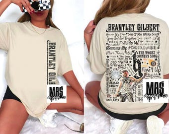 Brantley Gilbert shirt Song title tshirt top merch Music shirt gift