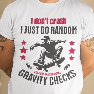 Skateboard Shirt for Kids Skater Tee Gift for Teenager Longboarding Shirt for Skaters