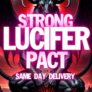 Strong LUCIFER SPELL, Satan Protection Power Spell, Evil Satanic Demon Spell, Lucifer Black MAGIC Ritual, Occult Spells, Witch Power Spell