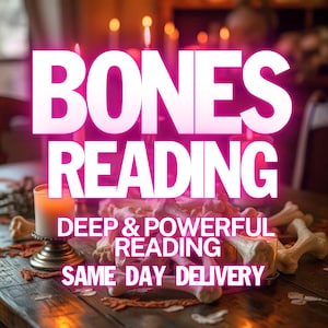 lettura dei tarocchi psichici - Bones Casting - lettura psichica cieca - lettura delle streghe cieche - Divinazione delle ossa sì o no - lettura delle ossa Cartomanzia