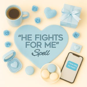 Strong Love Spell to Make Him Fight for Your Love and Keep You | stubborn love spell, love bonding spell, romance spell, desire spell caster