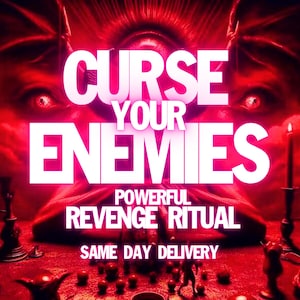 witch curse - karmic curse - bad luck spell - curse someone - curse spell - hexing spell - ex curse - curse enemies - revenge spell cast