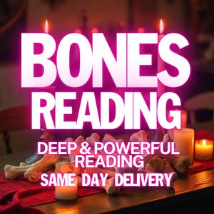 Lectures sur les os Prédire la bonne aventure - Divination par os - Lancer d'os - Lancer d'os - Lecture sur l'ostéomancie - Moulage d'os - Oui Non