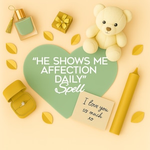 He Shows Me Affection Daily Spell – love attraction, romance spell, affection spell