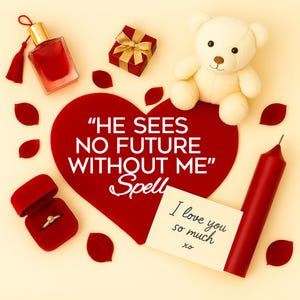 Soulmate Spell to Make Him See a Future Only With You | romantic love spell obsession, devotion spell, relationship spell, love only me