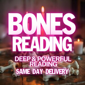 lettura delle ossa, divinazione - lettura dei tarocchi psichici - Bones Casting - lettura psichica cieca - lettura delle streghe cieche - divinazione delle ossa sì o no