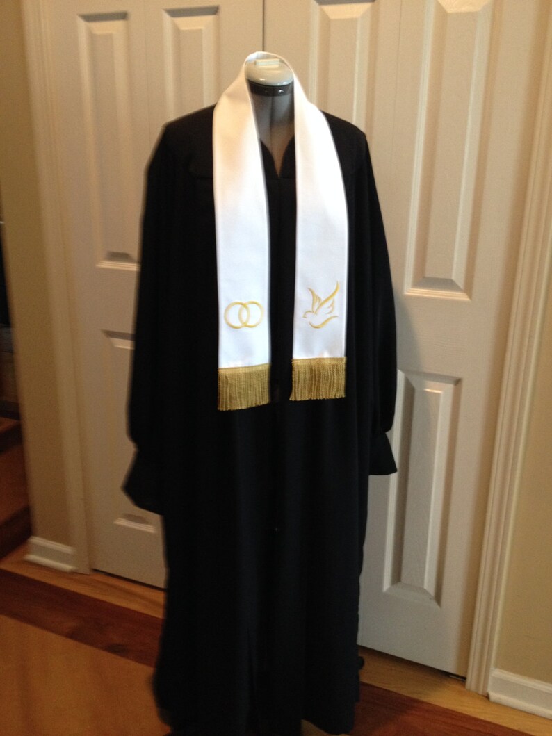 clergy wedding attire