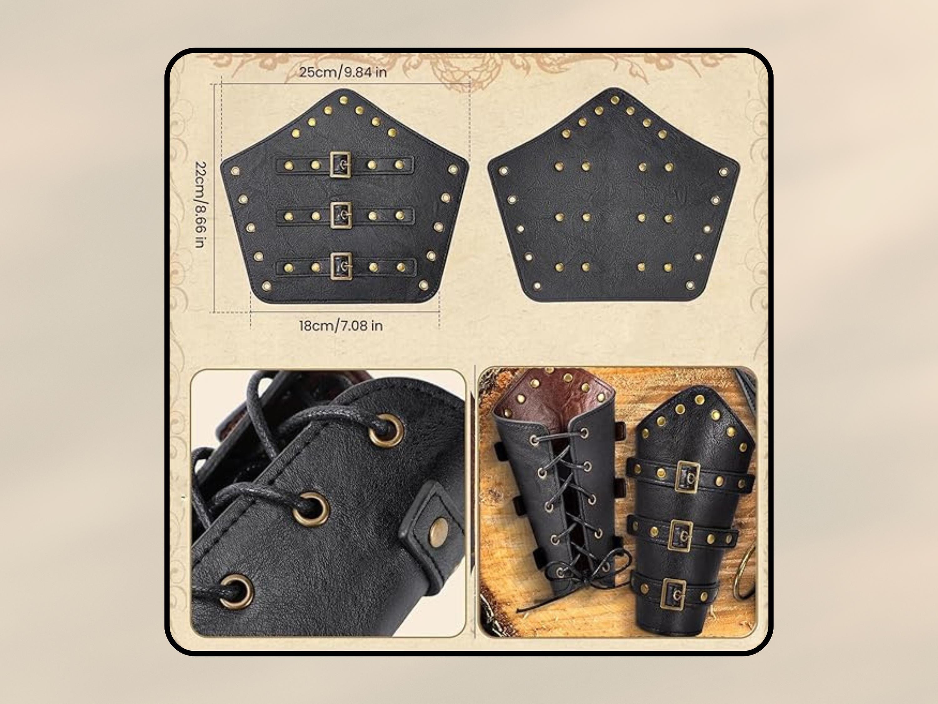 thumbnail image 2 of Halloween Costume Accessories Set Medieval Renaissance 2 of 12
