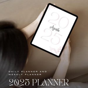 2025 Digital Planner PORTRAIT | Digital Planner, GoodNotes Planner, Daily Planner, Weekly Planner, iPad Planner, Notability Planner
