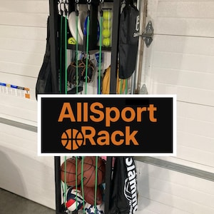 Organizador de equipo deportivo DIY: Organizador de garaje personalizable (Guía digital)