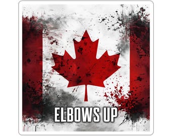 Canadian Resistance Sticker: Canada Pride Decal, Political Activist Gift