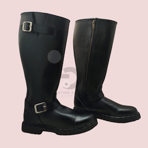 Horse riding boots men, Men&#39;s Riding Black Boots, Horseback Riding Boots, Equestrian Riding Boots, Tall Riding Boots, Polo Sport Boots, gift
