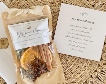House Blessing Simmer Pot, Housewarming Gift Box, Thinking of You