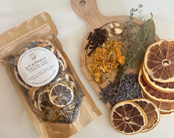 Herbal Intention Simmer Pot Potpourri Kit, All Natural Fragrance