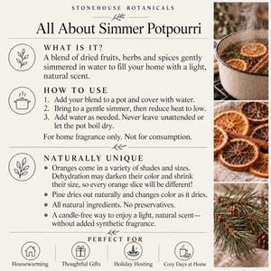 Christmas Simmer Pot DIY Kit – Makes 10 Bags, Homemade Gifts for Neighbors & Teachers image 10