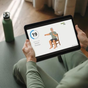 Seated Full Body Workout for Senior Men | 10-Minute Chair Exercise Video & PDF Plan | Low Impact Mobility And Strength Guide image 3