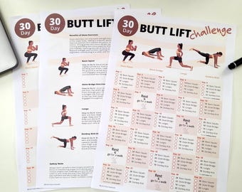 Lift 30 Day Booty And Abs Challenge 30 Day Ab Challenge Blogilates