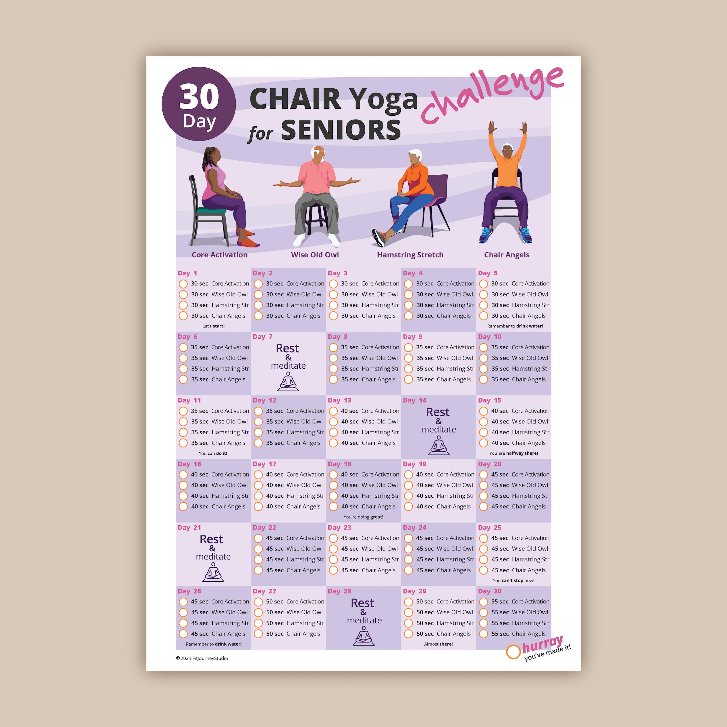 Fit Me Chair Yoga for Seniors: Gentle Moves for Vitality