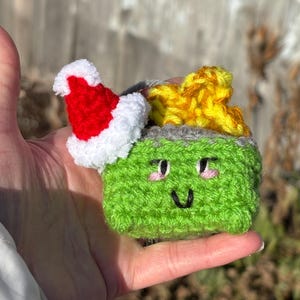 Christmas Dumpster Fire Decoration Crochet Pattern Bundle