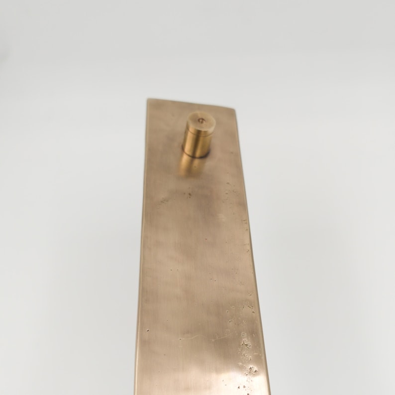 brass door handle, plate door pull, modern brass pull, slim brass handle, unlacquered brass hardware, brass entry handle, minimalist door pull, solid brass plate, contemporary door handle, custom brass handle, handmade brass hardware, brass long handle, architectural door pull