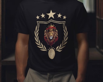 25th Championship Special Lion Illustration Galata Saray Tshirt