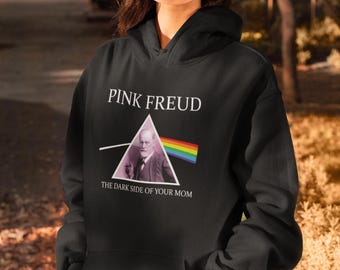Bluza z kapturem Freud - Zabawny prezent psychologiczny - Freudian Slip Humor o Sigmundzie Freudzie