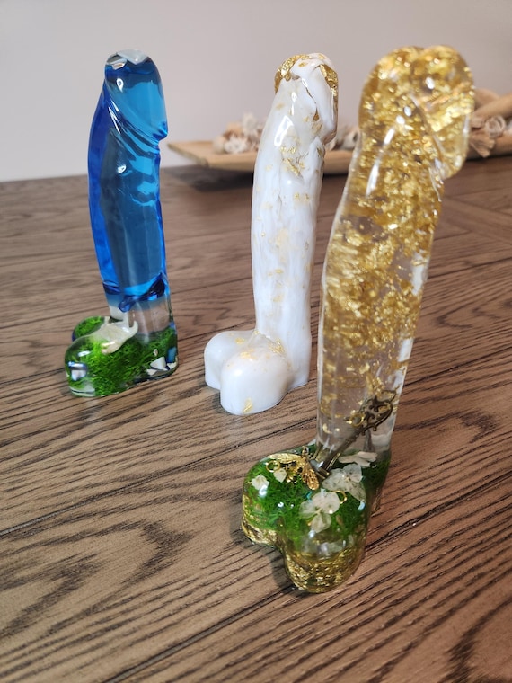 Handmade Anatomical Resin Sculpture | Abstract Adult Art Decor | Display Only Collectible