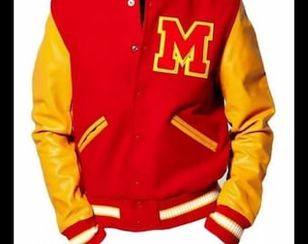 MJ Thriller Letterman Michael Jackson Varsity Bomber Jacket