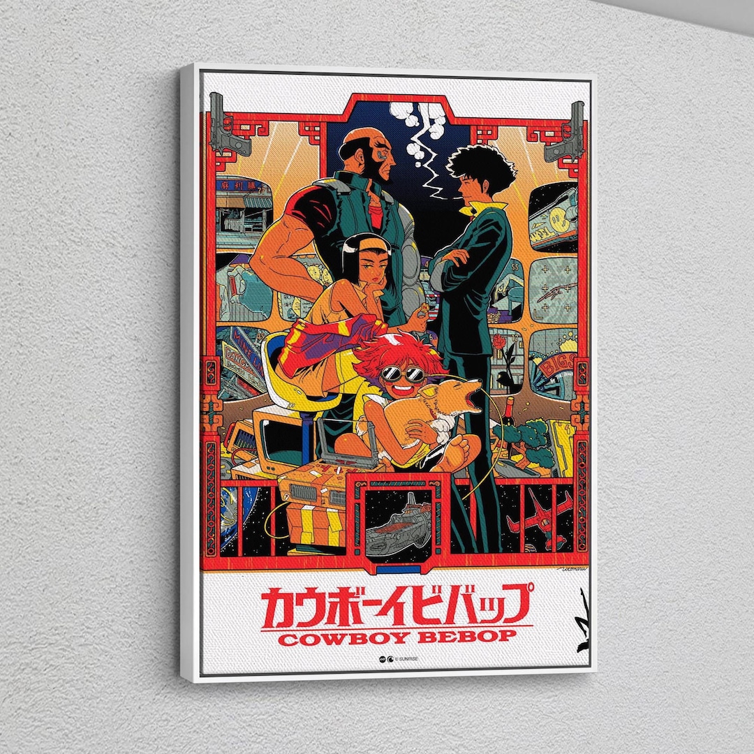 【美品】ポスター・カード付きCowboyBebop イラストレーション il_1080xN.6614569044_3w3z.jpg
