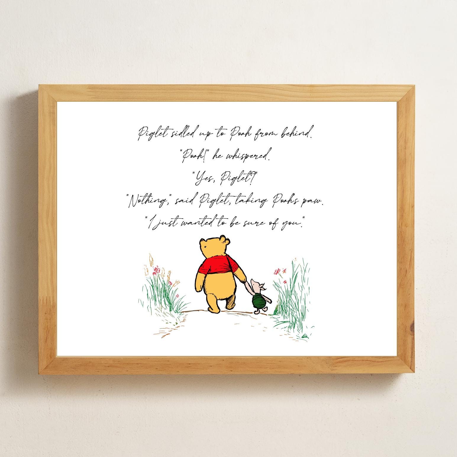 Winnie Pooh Nothing - Etsy