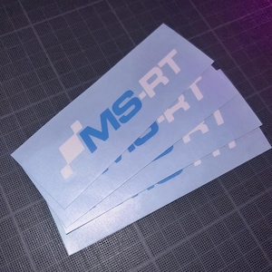 MS-RT Ford prestatie-/rallystickers