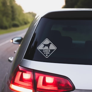 Stickers voiture CHIEN A BORD