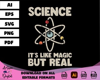 PNG de agradecimiento al profesor de ciencias, diseño divertido de camiseta de ciencias