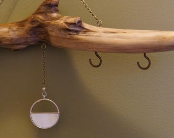 Key Holder | Jewelry Hanger | Driftwood Wall Hanging | Boho Home Decor | Decorative Storage