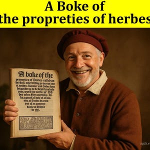 1552 Herbal Remedies eBook: A Boke of Propreties of Herbes (PDF & ePub Downloadable Guide)