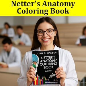Netter&#39;s Anatomy Coloring Book: Medical Student Study Guide (PDF Download)