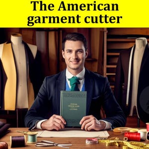 Vintage TAILORING Guide for Men&#39;s CLOTHING :The American Garment Cutter PdF | 1904 | PATTERN Cutting Book | Instant Download Sewing Resource