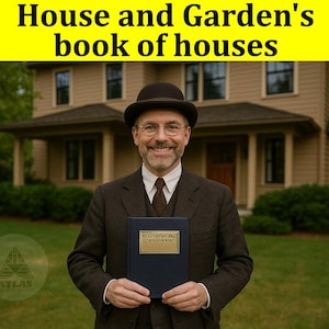Vintage House Plans Book: 1920s Architecture & Interior Design (Digital Download)