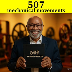 507 Mechanical Movements: Vintage Engineering Drawings eBook (PDF & ePub Downloadable Guide)