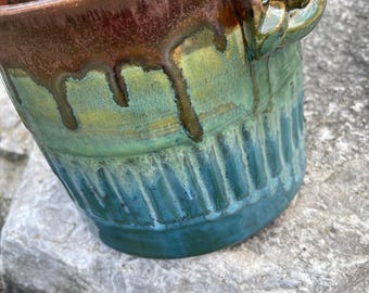 Handmade Pottery - Utensil Holder