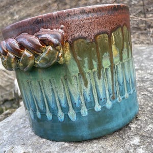 Handmade Pottery - Utensil Holder