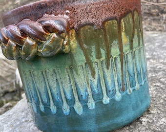 Handmade Pottery - Utensil Holder