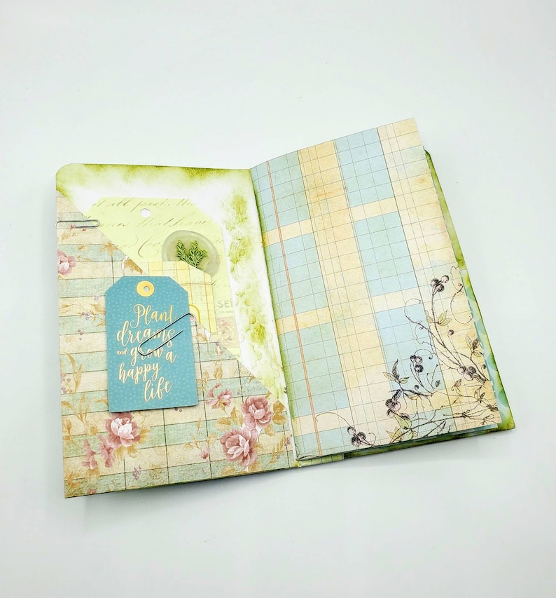 Set of 3 Handmade File Folder Journals With Pages Pockets and Etsy