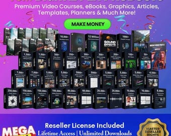 PLR Digital Products| 10 Million Digital Downloads| E books| PLR| PLR Digital Products| Master Resell Rights| plr bundle| Digital Download