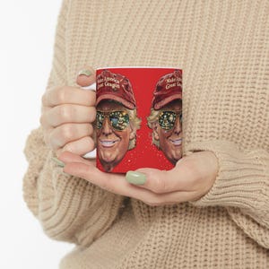 Trump Mug | Make America Great Again Mug | Trump Supporter Mug | Patriotic Coffee Cup | Donald Trump 2024 Mug | MAGA Merchandise