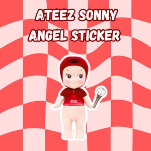 Pegatina de ángel Sonny de Ateez