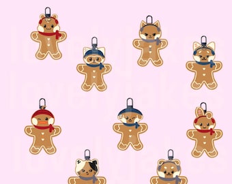 ZeroBaseOne Zeroni Gingerbread Keychains