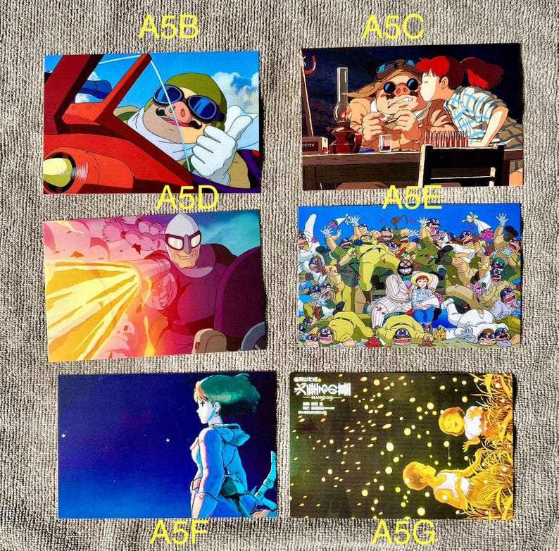 Ghibli Sticker Pack: Anime stickers | Postcard | Bookmark image 9